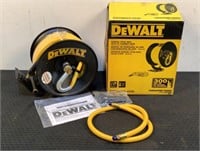 DeWalt Manual Hose Reel w/ 50' Rubber Hose DXCM024