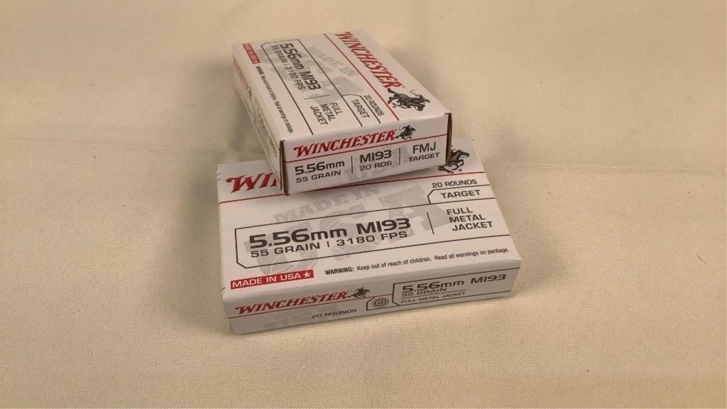 Winchester M193 55gr 5.56 NATO