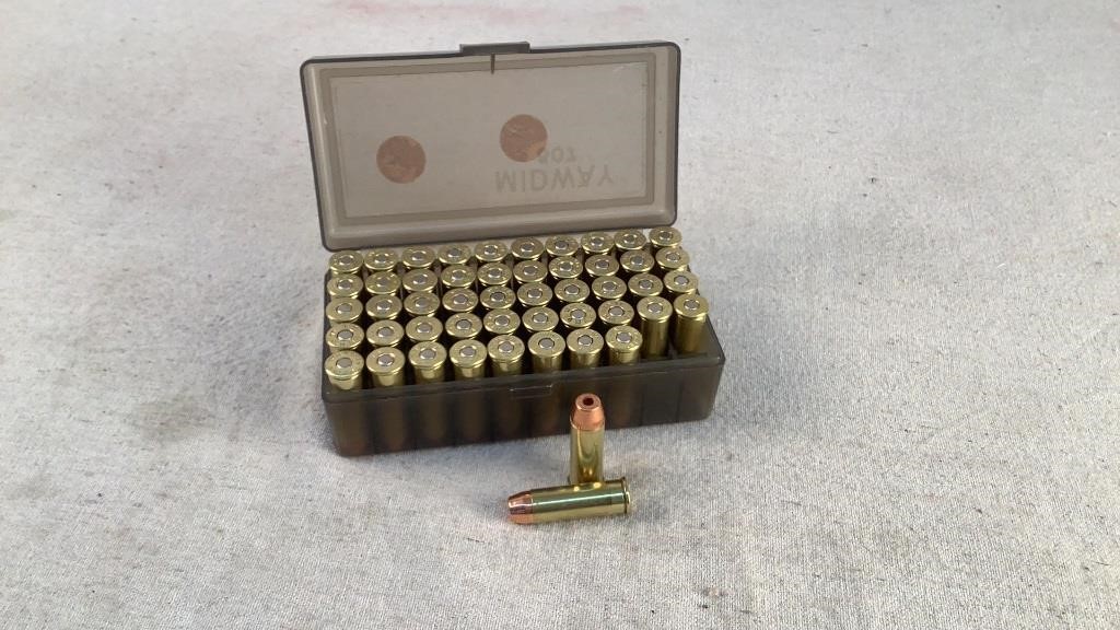 (50) Reloaded 44 Magnum 240gr HP Ammo - 18