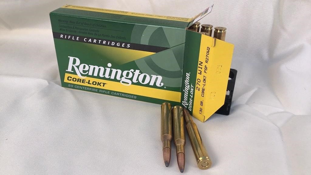 Remington Core-Lokt 270 Win Ammunition