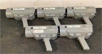 (5) Falcon Radar Guns