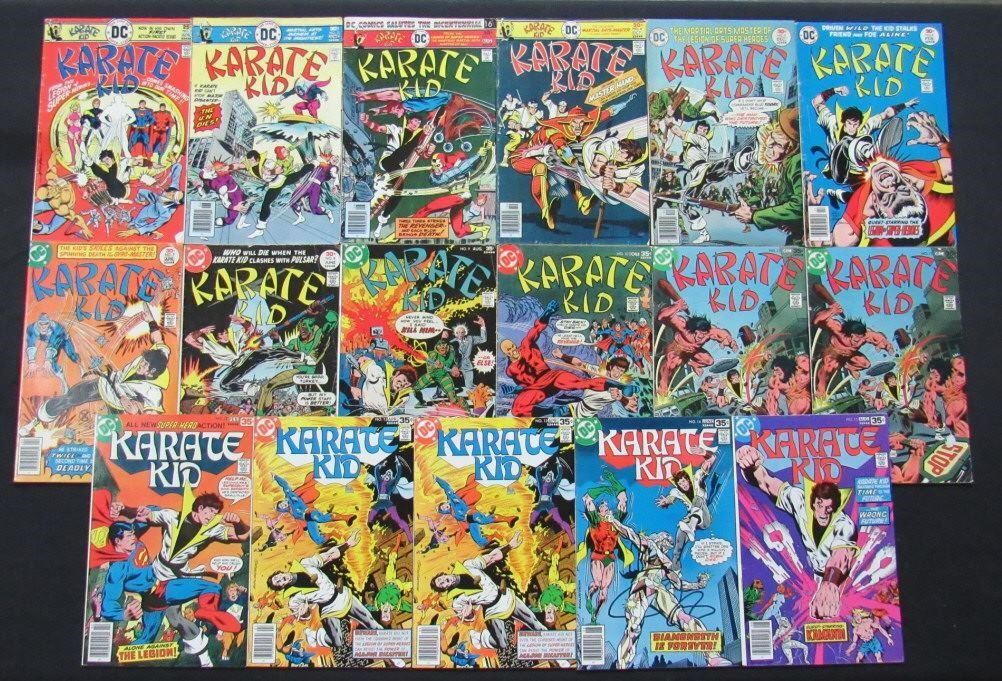 1976 - 1978 DC Karate Kid Comic Books