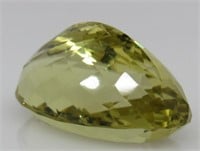 39.82 ct Natural Lemon Quartz Gemstone