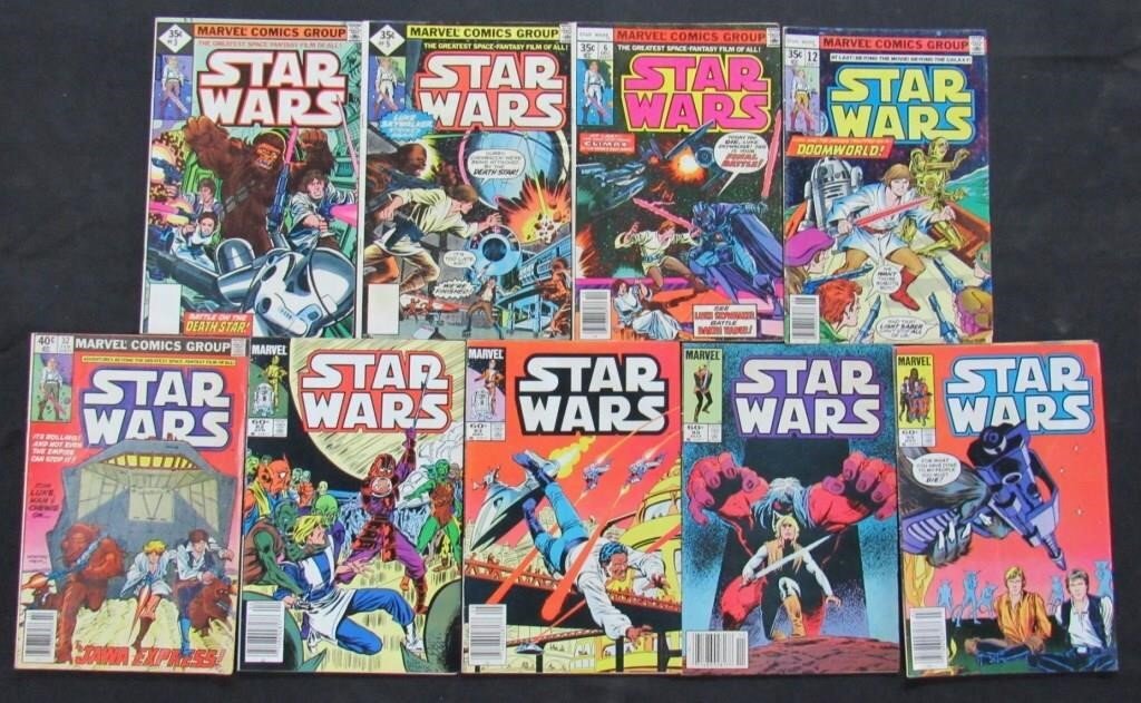 1977-1985 Marvel Star Wars Comic Books