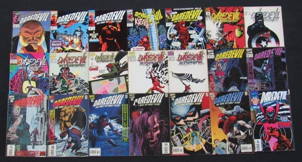 1988 - 1998 Marvel Daredevil Comic Books