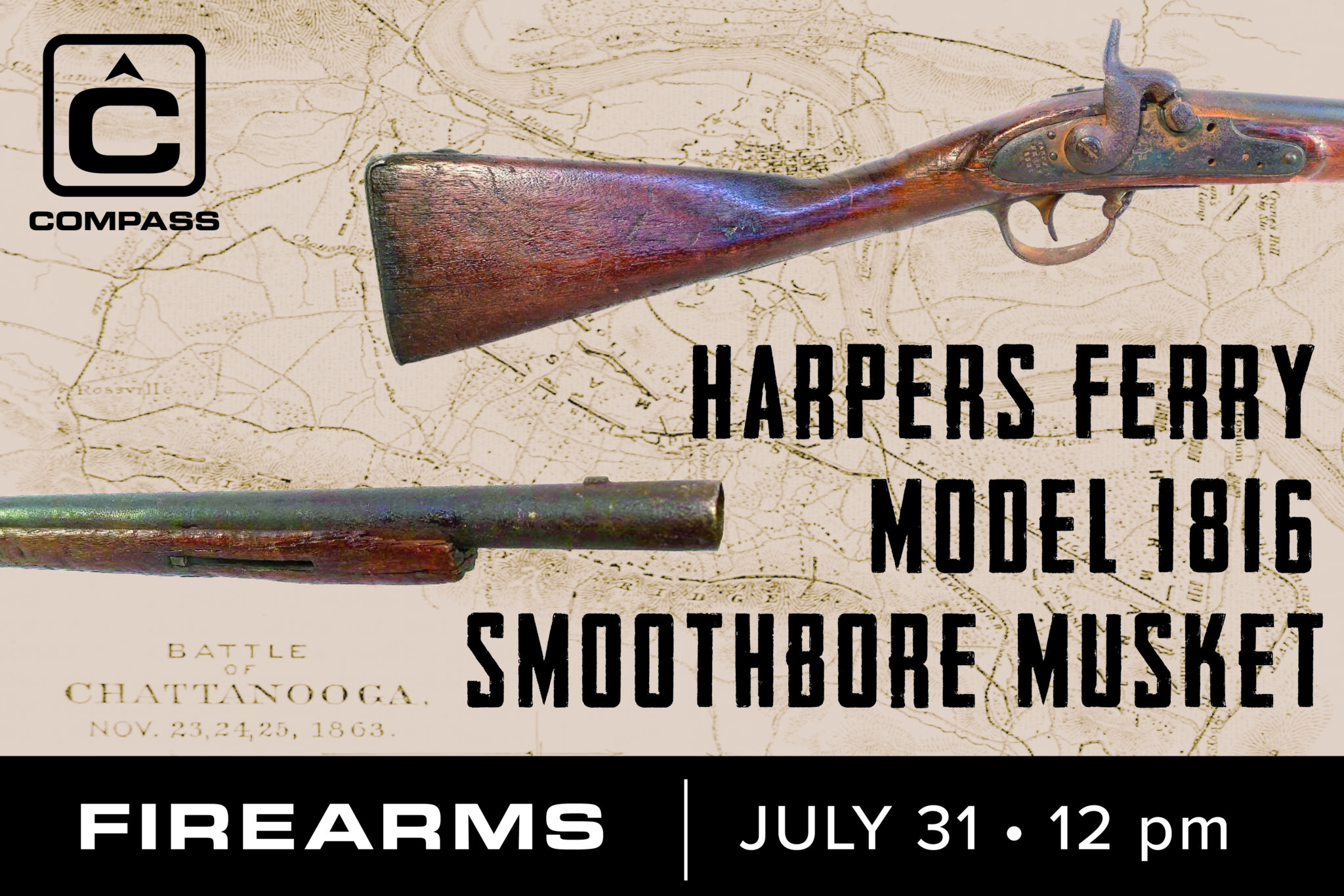 Harpers Ferry Model 1816 at auction