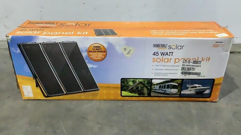 Thunderbolt Solar Panel Kit