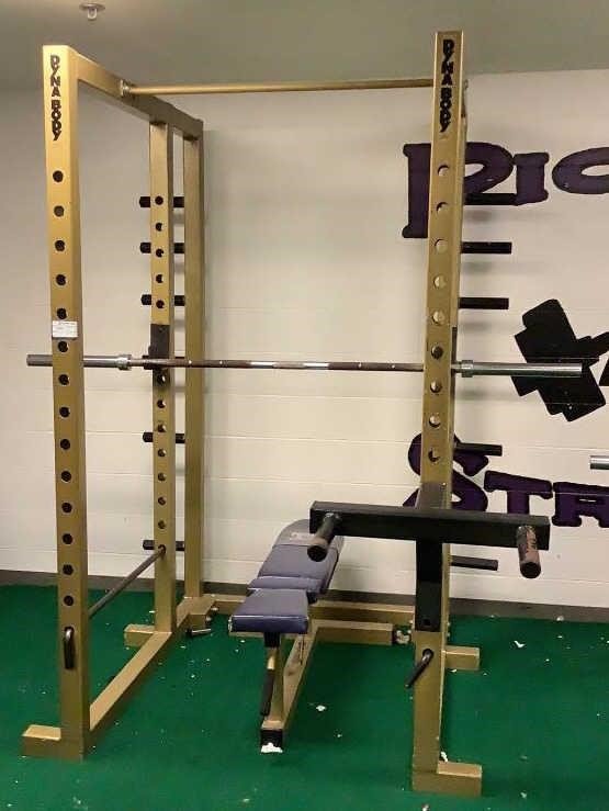 Dynabody Bench And Squat Rack