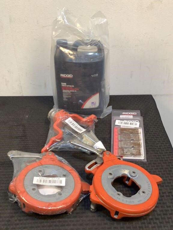 Ridgid Assorted Pipe Threading Supplies