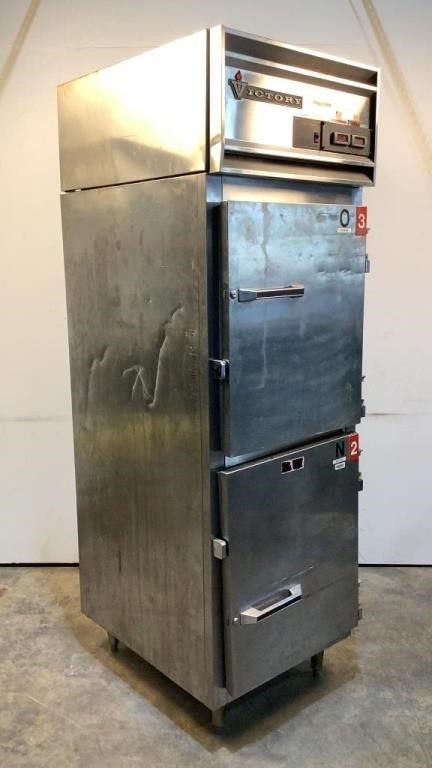 Victory 2 Door Refrigerator RSF-1D-S7-HD