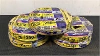 (5) Rolls of Romex 250ft Indoor Wire