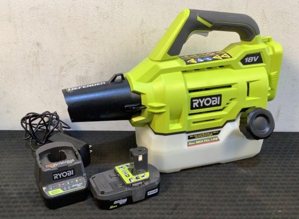 Ryobi 18V 1/2Gal Cordless Fogger/Mister P2805