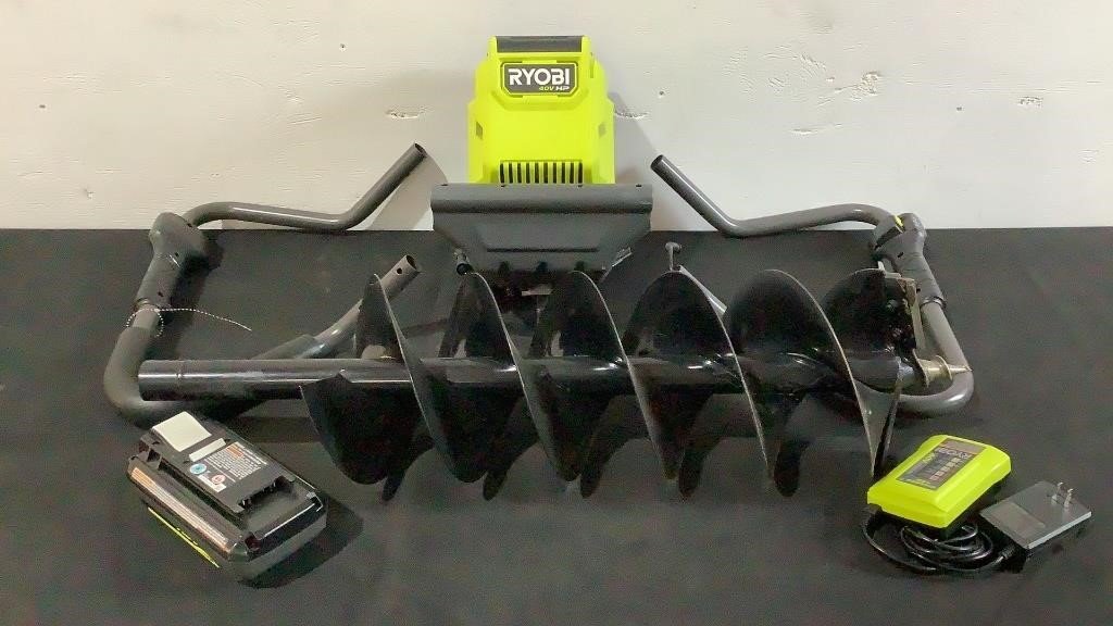 Ryobi 8" Cordless Auger RY40701VNM