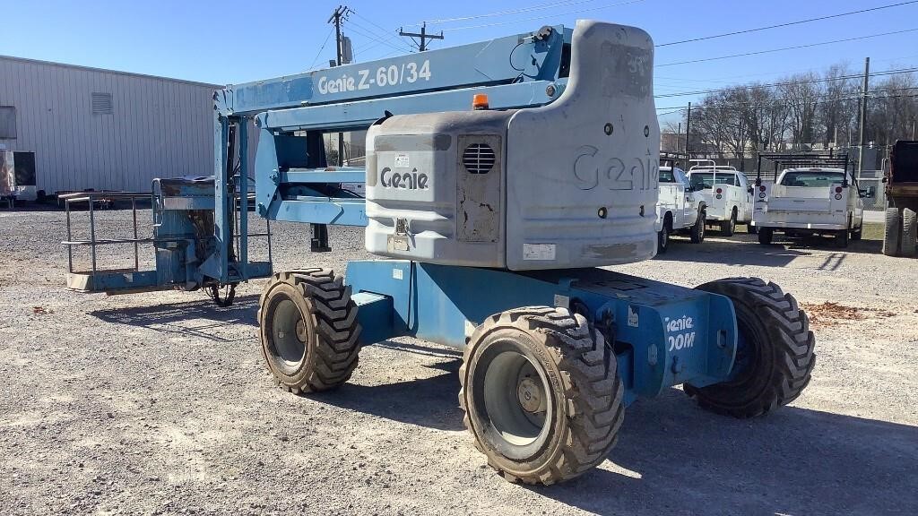 2008 Genie Articulating Boom Lift Z-60/34 4X4