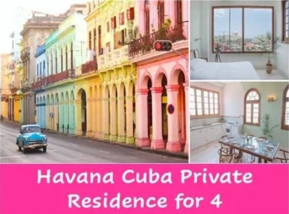 Havana Cuba Private Residence for 4