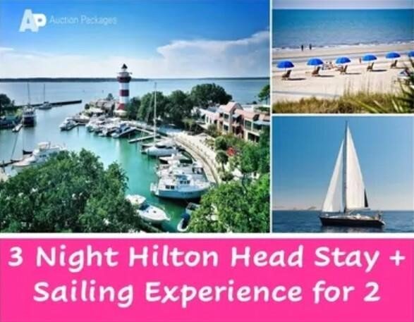 3 Night Hilton Head Stay + Sailing Experience for 2