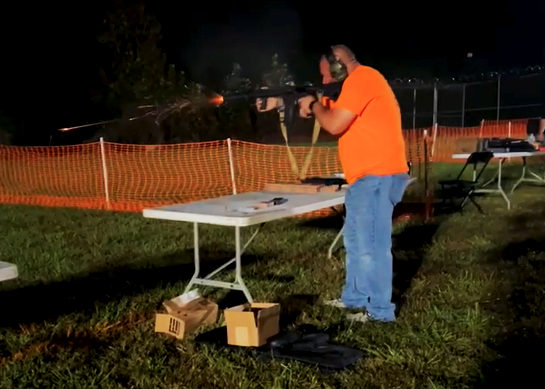 Pistols at the Prison Firing Range