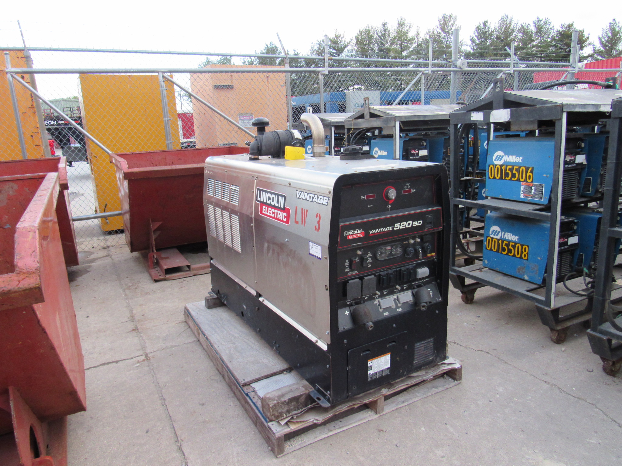 Lincoln Electric Welding Generator Vantage 520SD