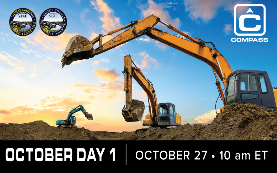 Compass Brings Heavy Equipment to October Day 1