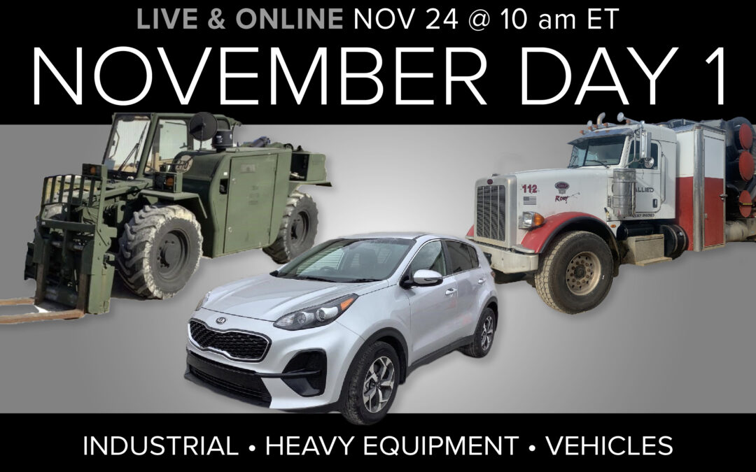 November Monthly Day 1 Auction