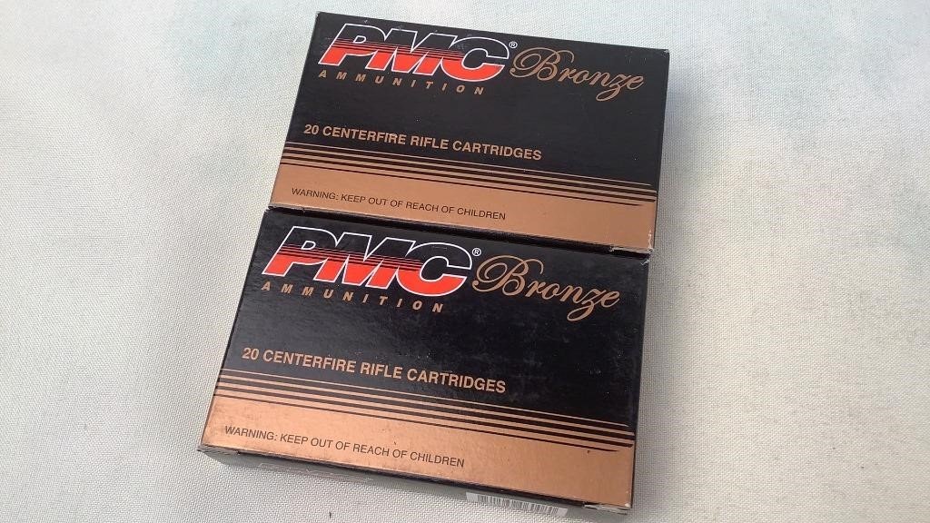 (2x the bid) PMC Bronze 223 Remington Ammo