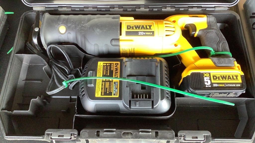 DeWalt 20V Cordless Reciprocating Saw DCS380