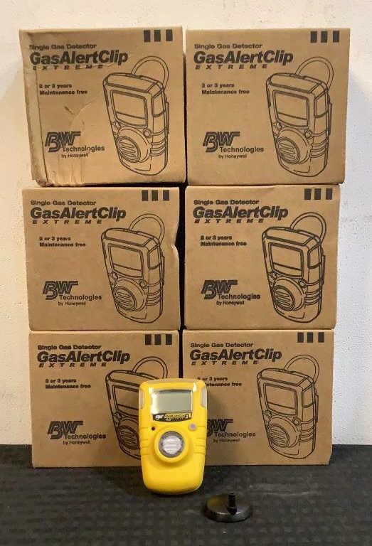 (6) BW Technologies Gas Detectors GA24XT-H