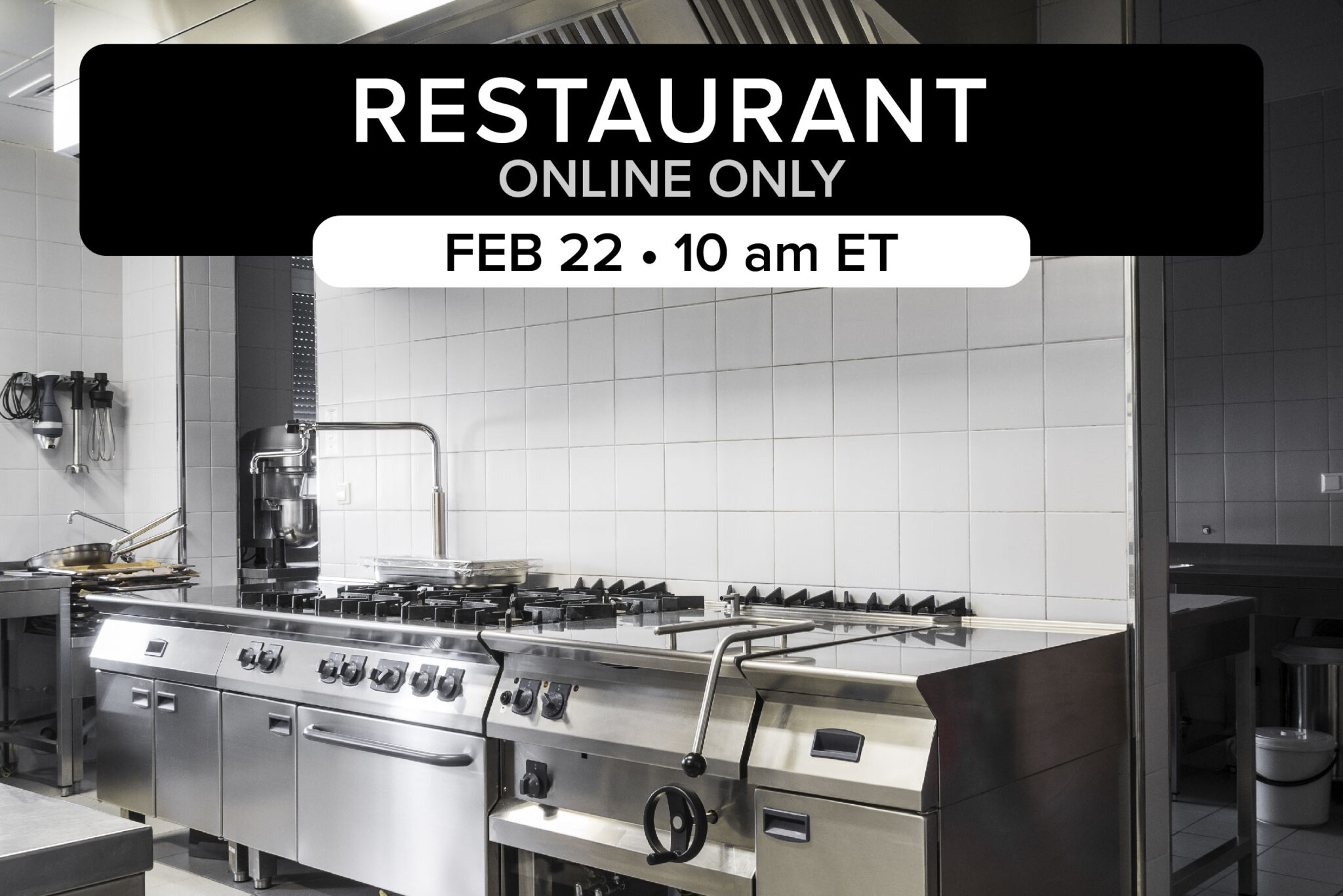 Restaurant Equipment & Supply Compass Auctions and Real Estate