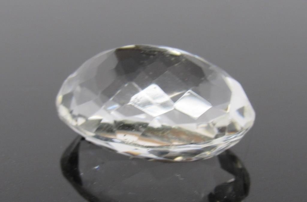 38.25 ct Rock Crystal Quartz Gemstone