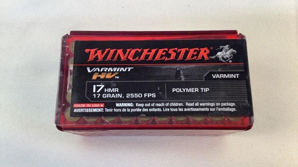 Winchester Varmint HV .17 HMR Ammo