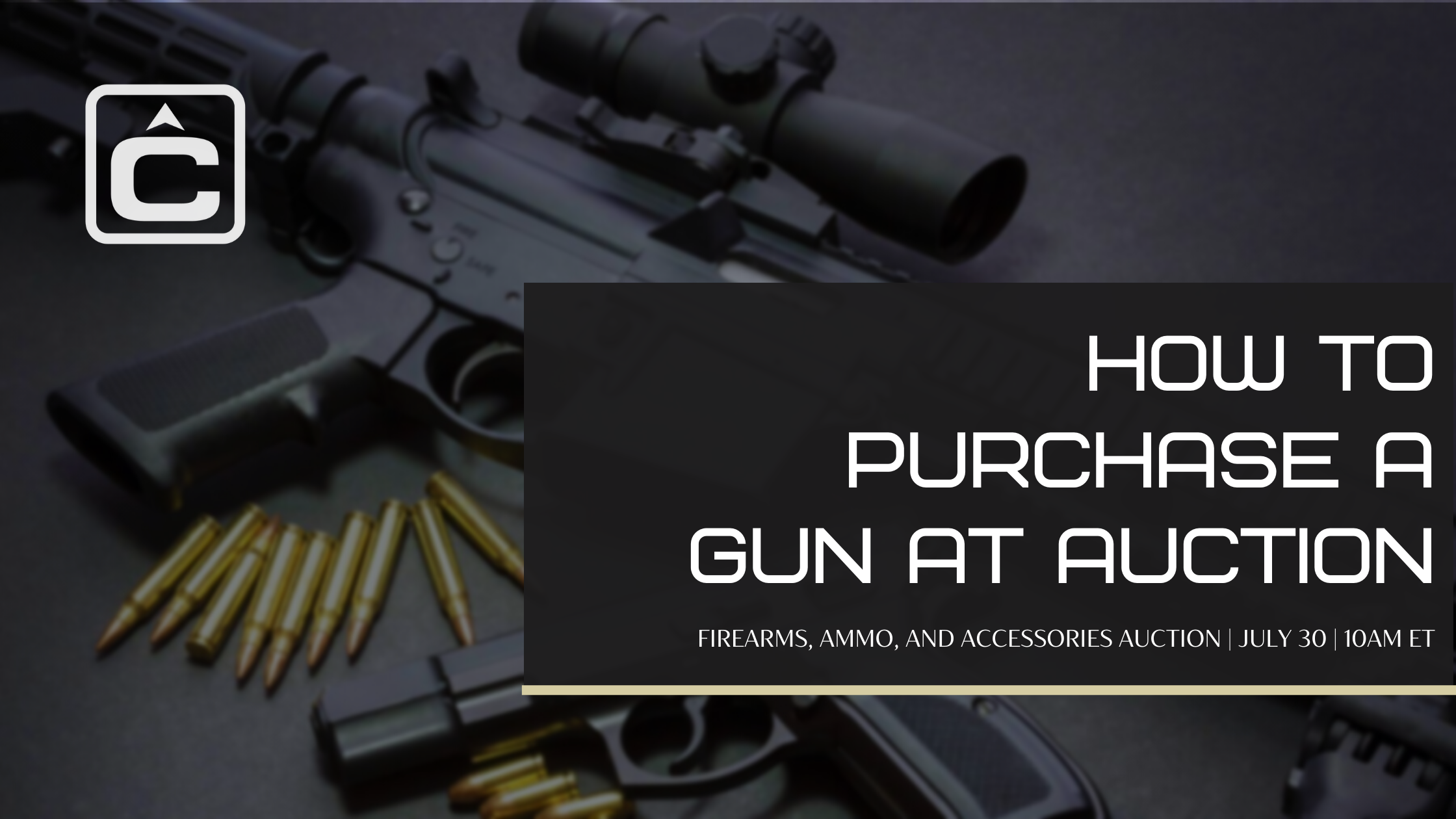 how to buy a gun auction banner