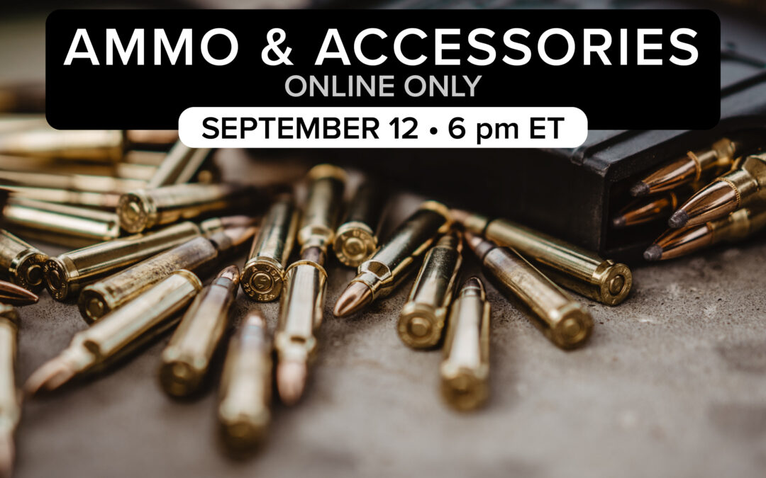 Ammo & Accessories-September 12
