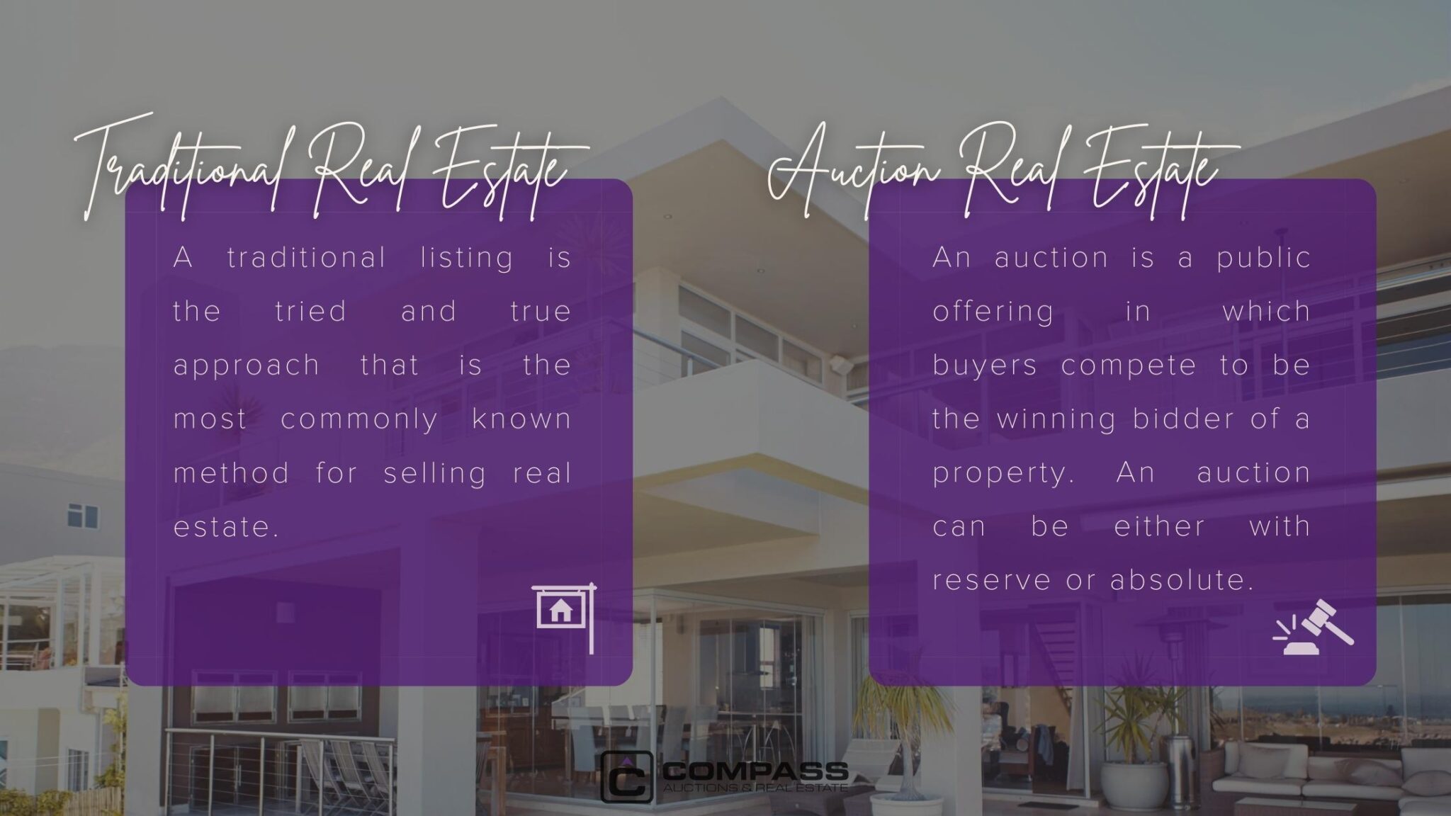 How Do Real Estate Auctions Work Compass Auctions And Real Estate