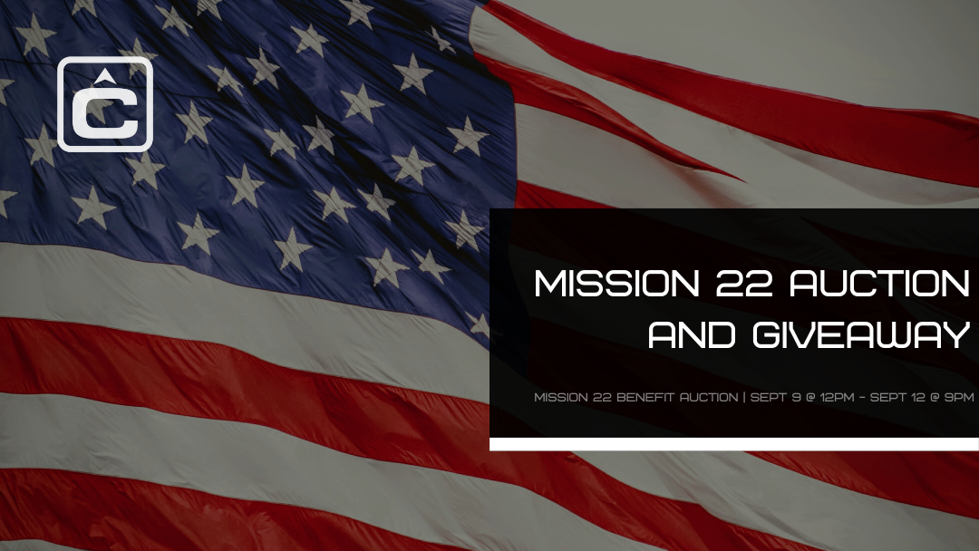 mission 22 auction and giveaway