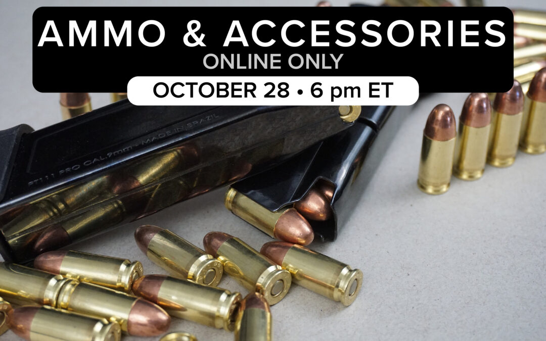 Ammo & Accessories Auction-October 28