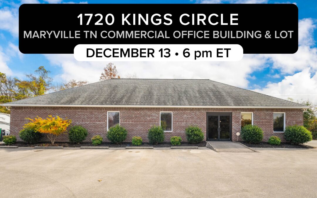 1720 Kings Cir., Maryville TN Commercial Office Bldg and Lot