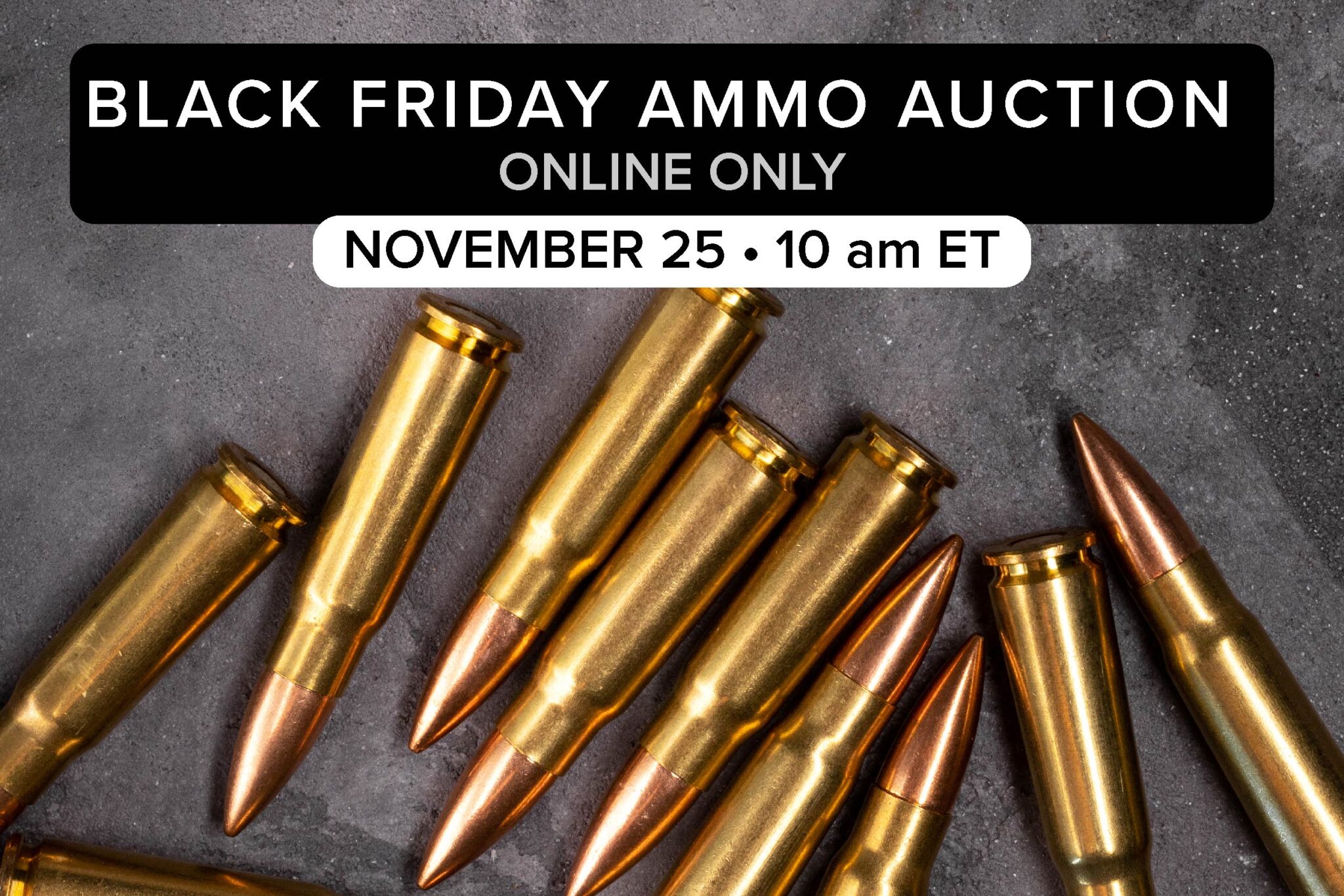 Black Friday Ammo Auction