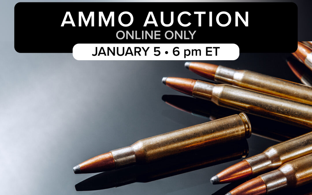Ammo Auction: .308, .45, 9mm & More! | January 5