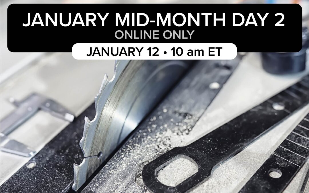 January Mid-Month Day 2 Auction | January 12