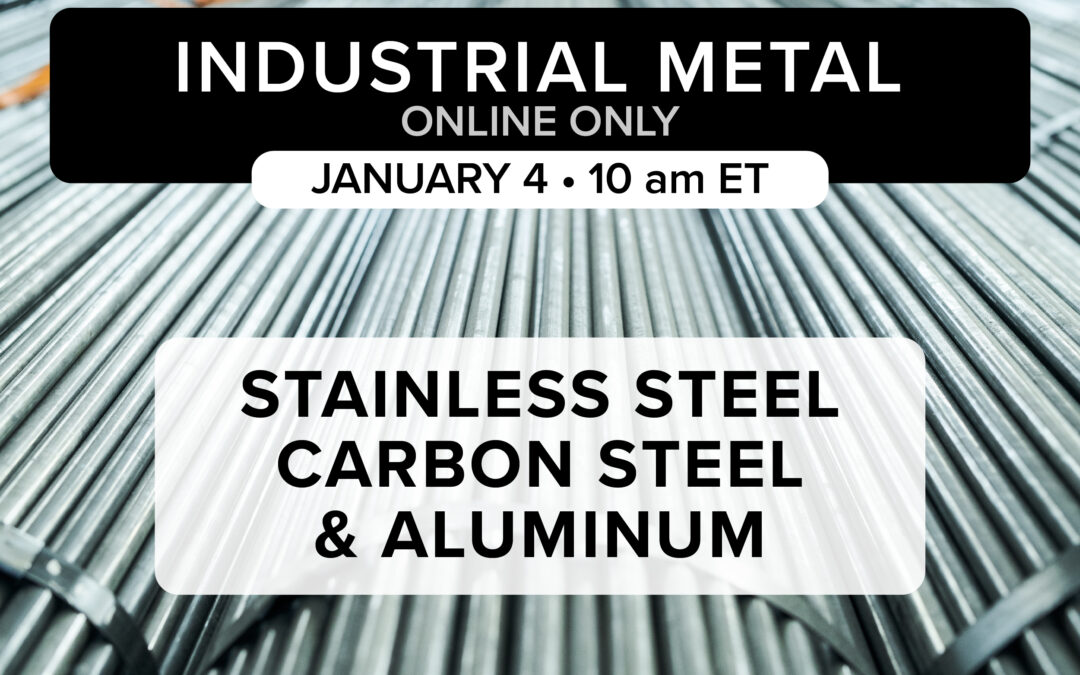 Industrial Metal Auction | January 4