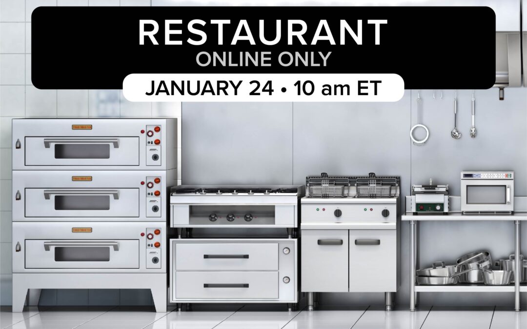 Restaurant Equipment | January 24