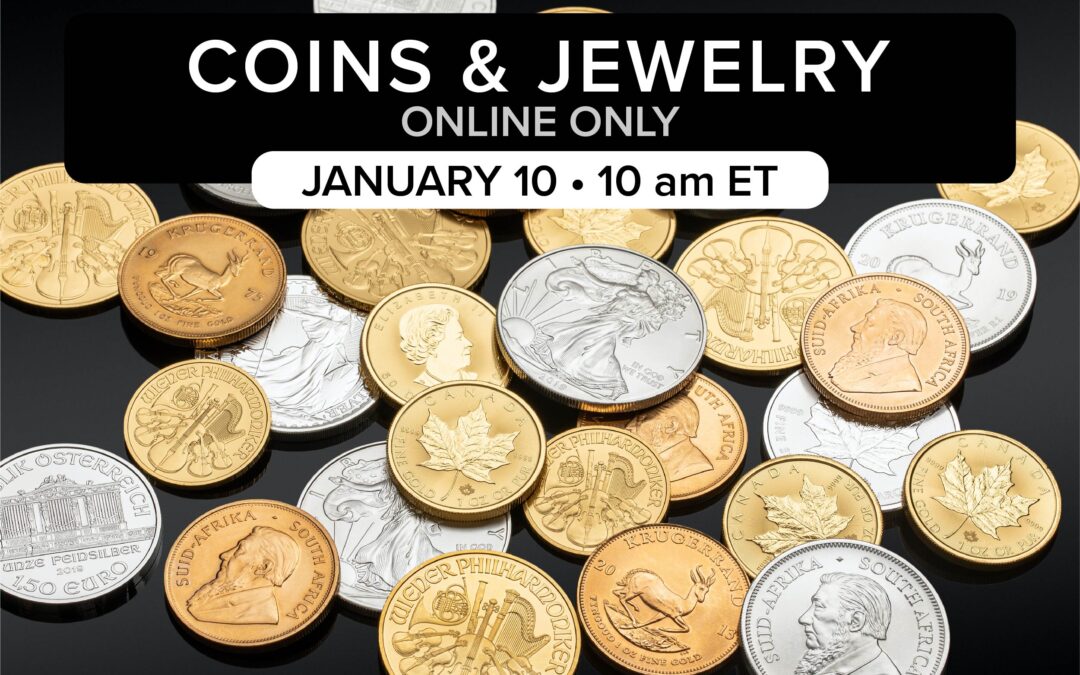 Coins, Jewelry, & Collectibles Auction | January 10