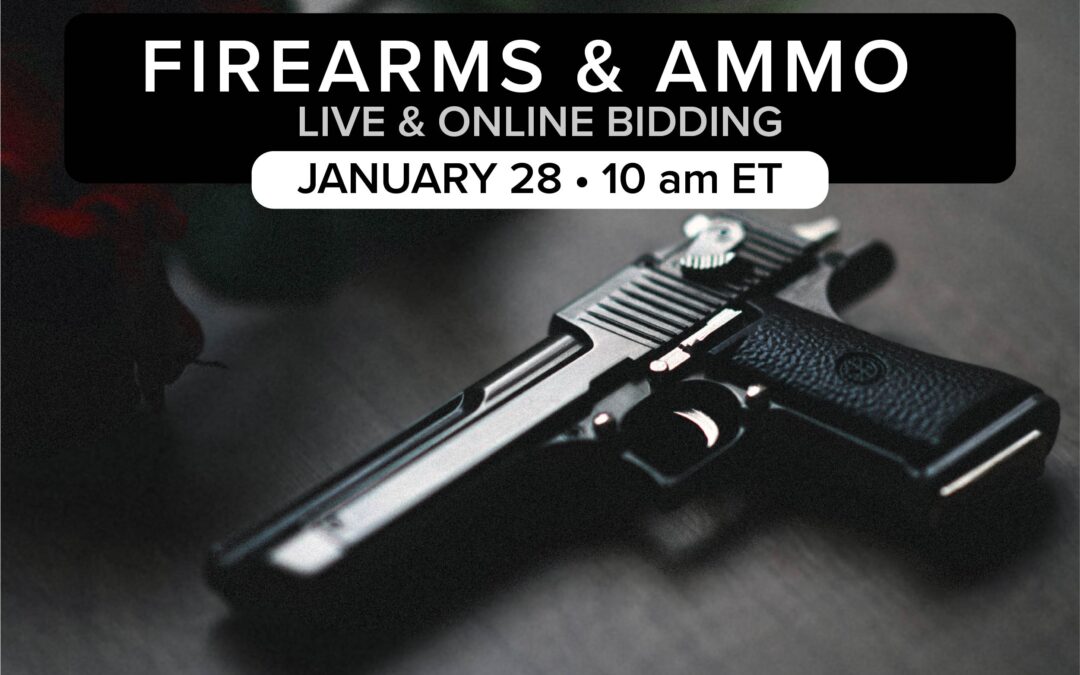 Firearms, Ammo, & Accessories Auction | January 28