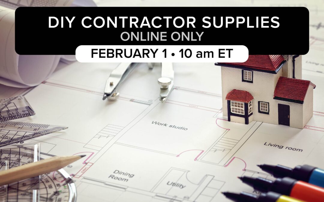 DIY and Contractor Home Remodeling Supplies- February 1