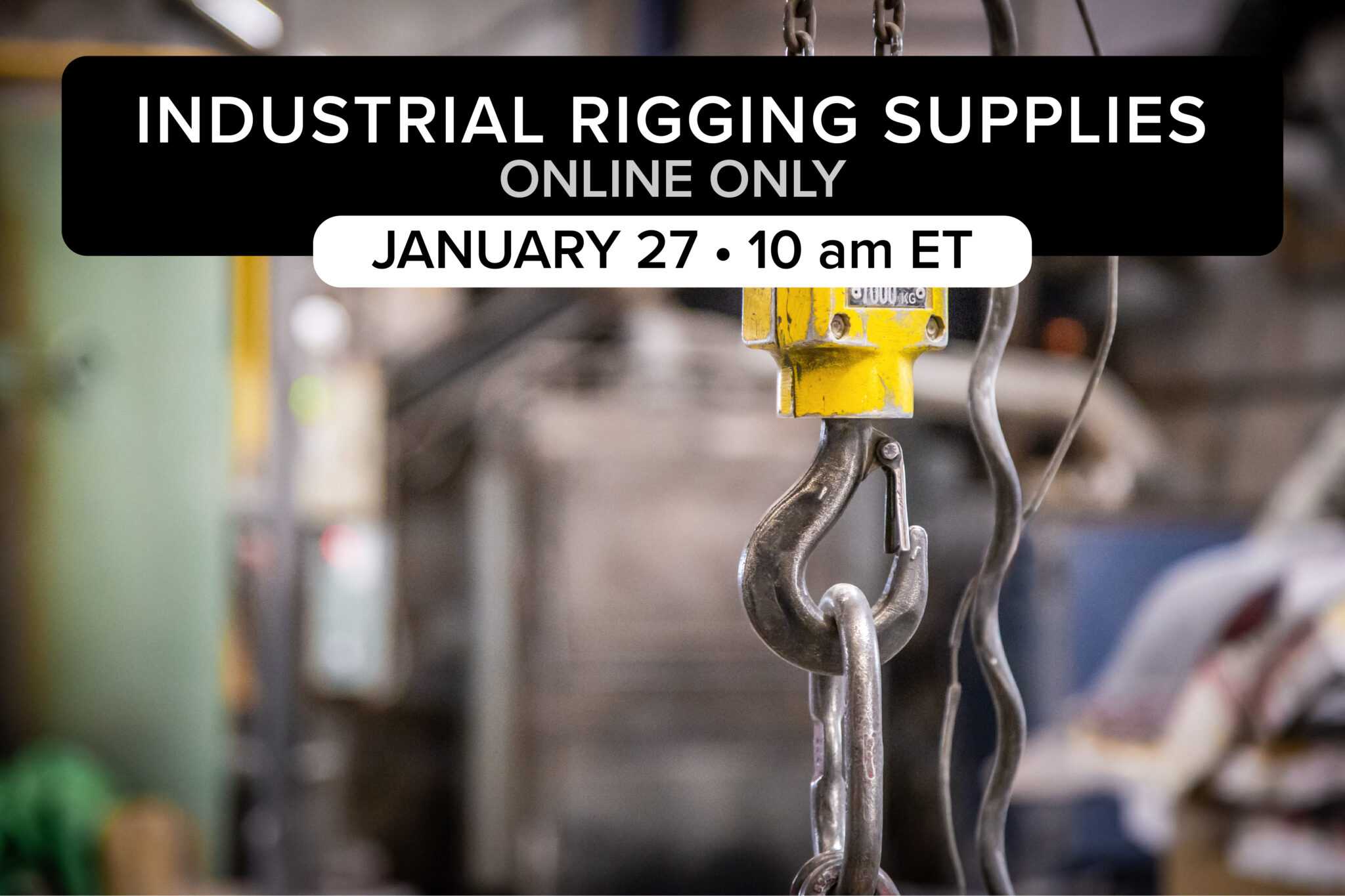 1/27 Industrial Rigging Supplies From North Carolina