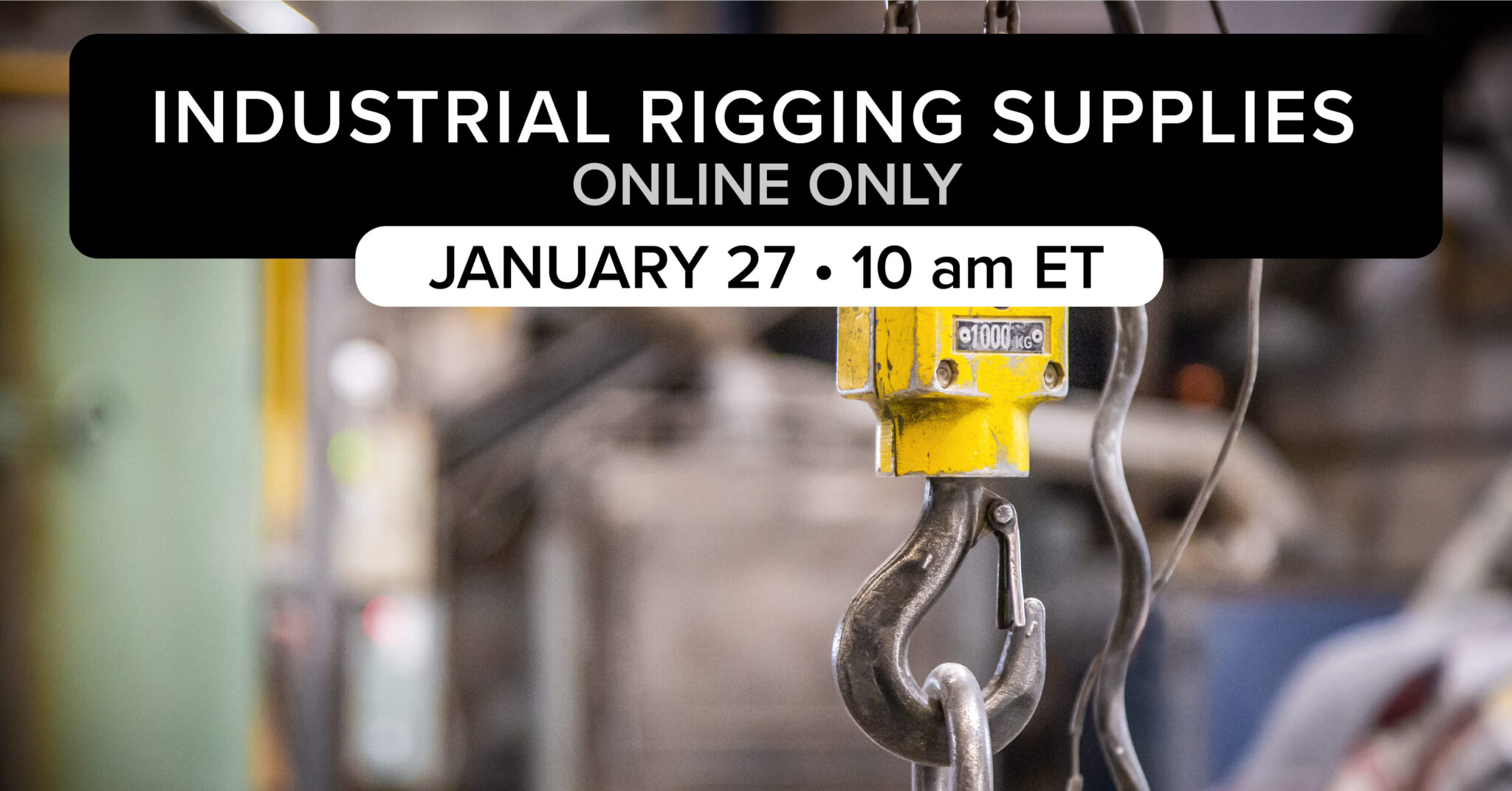 1/27 Industrial Rigging Supplies From North Carolina