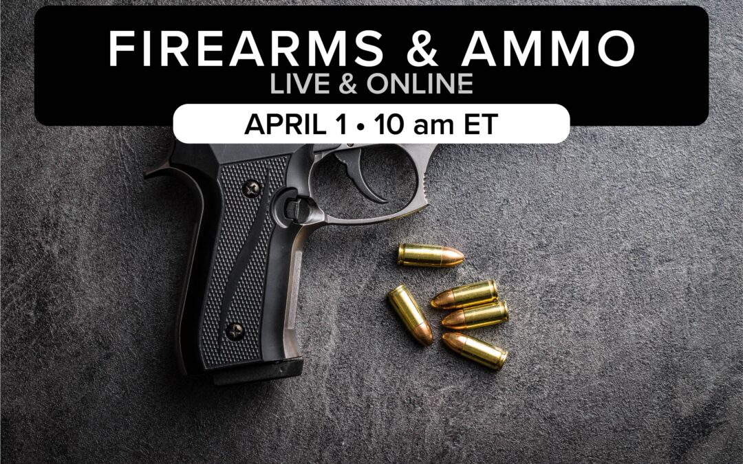 Firearms, Ammo, & Accessories Auction | April 1