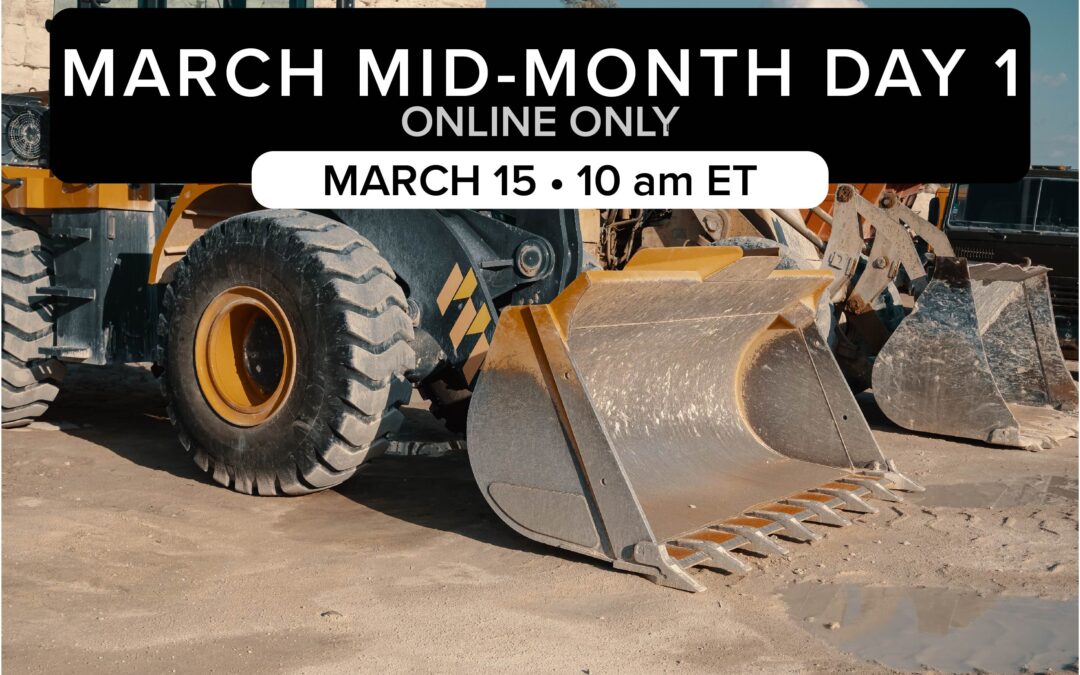 March Mid-Month Day 1 Auction | March 15