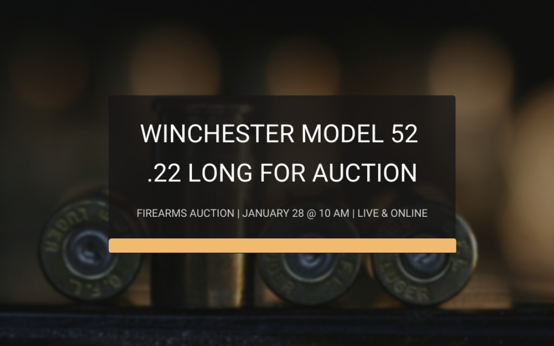 Winchester Model 52 For Auction