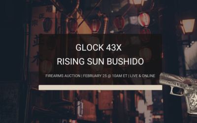 Glock 43X Rising Sun Bushido